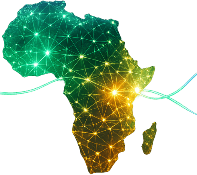 Network of connected African markets